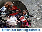 Ritter-Fest auf der Festung Kufstein geht in die 6. Runde am Pfingstwochenende 2014(©Foto: Festung Kufstein / Top-City-Kufstein)
